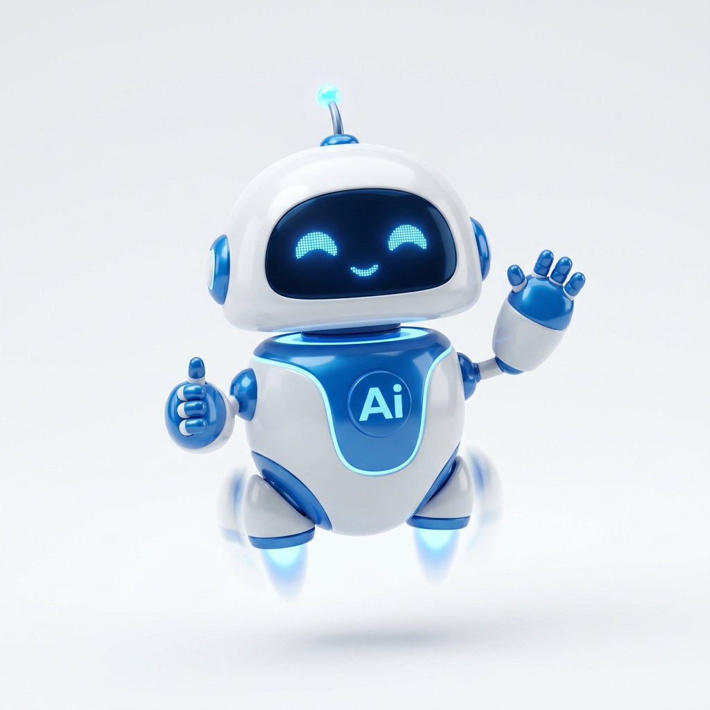 MosKamp 3D AI Robot Mascot
